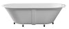 Conrad 1800x900 Bath IOF Polished White 1800x910x555