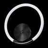 LED 10W Halo Black Wall Light 3000K