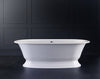 Elwick Freestanding Bath Polished White 1902X910X622mm