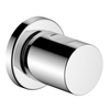 Zesis S Shut-off valve for concealed installation Chrome