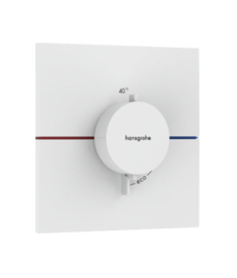 Hansgrohe Showerselect Comfort EThermostat For Concealed Installation Matt White