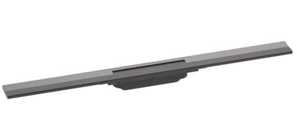 Hansgrohe Raindrain Flex Finish Set Shower Drain 800 Cuttable Brushed Black Chrome