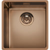 Mira Collection - Copper PVD Brushed Single Bowl 4 UndermountInstallation 404x344