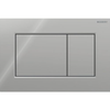 Geberit Sigma01 actuator plate for dual flush, square: bright chrome-plated