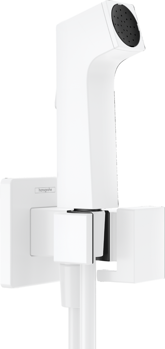 EcoSmart+ E Bidette hand shower 1jet for cold water with shower holder and hose 125 cm White