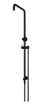 Meir Shower Column with Hose (excludes Rose and Handshower) - Matte Black