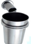 Saturn Toothbrush&Tumbler Holder - Brushed