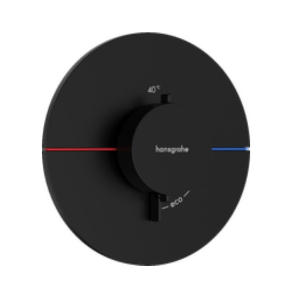 Hansgrohe Showerselect Comfort S Thermostat For Concealed Installation Matt Black