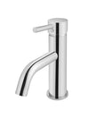 Chrome Curved Short Basin Mixer