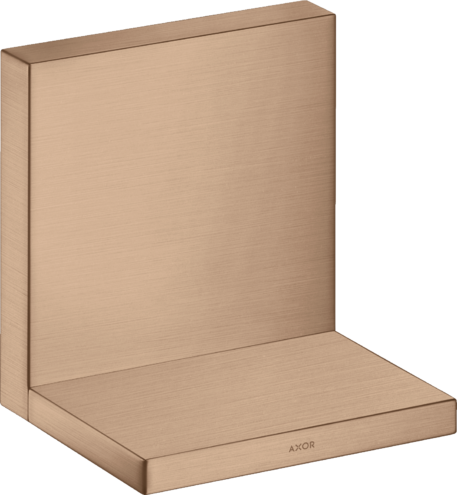 AXOR ShowerSolutions Shelf 120/120Brushed Red Gold