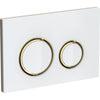 Sigma21, for dual flush, metal colour brass