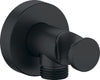 Wall Outlet for Handshower Matt Black