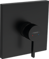 Hansgrohe Finoris Single Lever Shower Mixer For Concealed Installation For Ibox Universal Matt Black