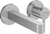Finoris Single lever basin mixer for concealed installation wall-mounted with spout Chrome