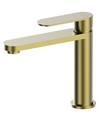 Satin Brass Basin Mixer