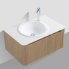 MONZA WAVE 800 Y.OAK VANITY SET