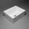 Butler Sink Fluted White - 625 x 525 x 240mm