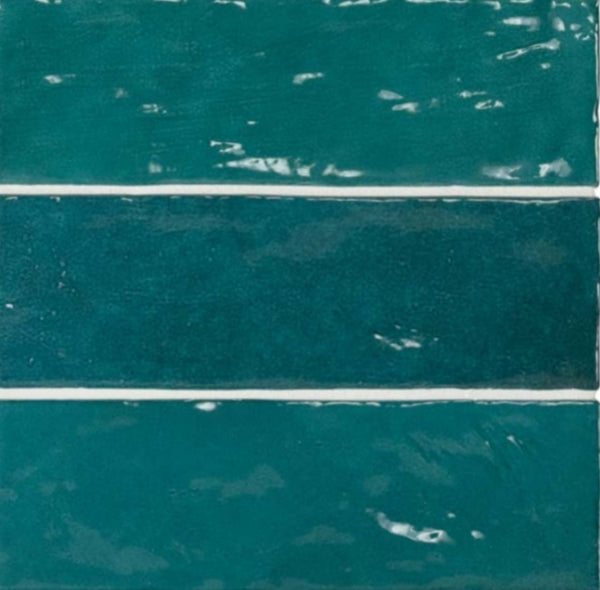 La Riviera Metro Quetzal 65x200x9mm Ceramic Gloss Tiles (0.50sqm/box)