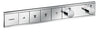 Hansgrohe Rainselect Thermostat For Concealed Installation For 4 Functions Chrome
