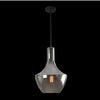1xE27 Large Vase Glass Pendant Smoke