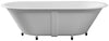 Conrad 1800x900 Bath NOF Polished White 1800x910x555