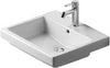 Vero Drop In Vanity Wash Basin White550 X 465mm