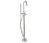 Neo Round Bath Mixer Tap Freestanding Stainless Steel