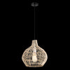 1xE27 32cm Diameter Bamboo Pendant