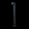 7W LED CREE Bollard H:90cm Black 3000K