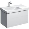 Xeno2 Cabinet Only 900mm 2D White Lft
