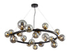 20xG9 Round Bubble Black Smoke Bulbs included