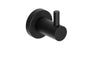 Robe Hook Single Matt Black