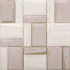 Prism Silver Rect 32x98/64x98 300x300 (11 Sheet / m²)