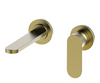 Satin Brass Basin/Bath Mixer Trim Kit