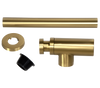 Round Bottle Trap Brushed Brass