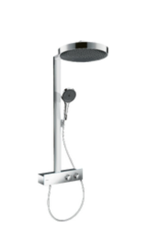Hansgrohe Rainfinity Showerpipe 360 1Jet With Showertablet 350 Chrome