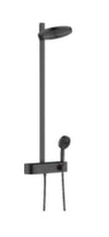 Hansgrohe Pulsify S Showerpipe 260 2Jet With Showertablet Select 400 Matt Black