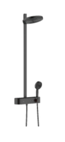 Hansgrohe Pulsify S Showerpipe 260 2Jet With Showertablet Select 400 Matt Black