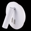 3W+8W LED Round Wall Reading Light White