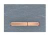 Sigma50 Actuator Plate for Dual Flush Red Gold Mustang Slate