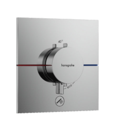 Hansgrohe Showerselect Comfort EThermostat For Concealed Installation For 1 Function And Additiona