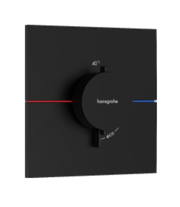 Hansgrohe Showerselect Comfort EThermostat For Concealed Installation Matt Black