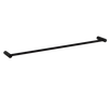 Accessories 88 Black Single Towel Rail 600