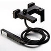 Black Malta Wall Type Square Bath Mixer