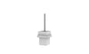 Ultima Brush & Holder Chrome