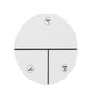 Hansgrohe Showerselect Comfort S Valve For Concealed Installation For 3 Functions Matt White
