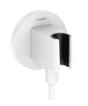 Hansgrohe Fixfit S Wall Outlet With Shower Holder Matt White
