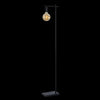1xE27 Slick Floor LampBlack