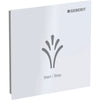 Wall-mounted control panel, touchless, for AquaClean: white / plastic