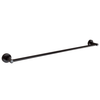 Ginger Single Towel Rail 600mm - Black